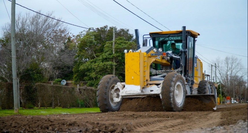 La Plata: El Municipio avanza con obras viales que beneficiarán el acceso a dos escuelas de Abasto