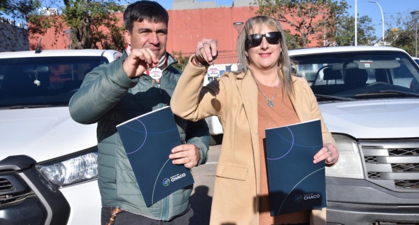 Chaco: El Gobierno Provincial entregó vehículos recuperados en La Verde y Colonia Popular 