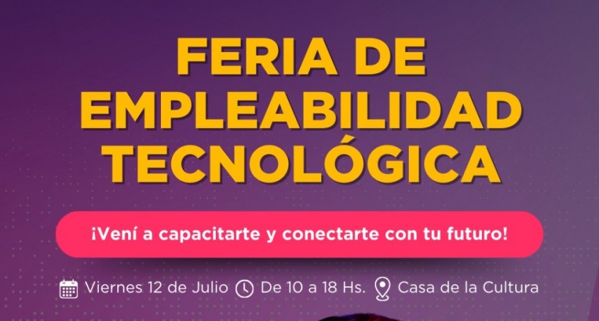 Merlo: Llega la Feria de Empleabilidad Tecnológica al distrito 