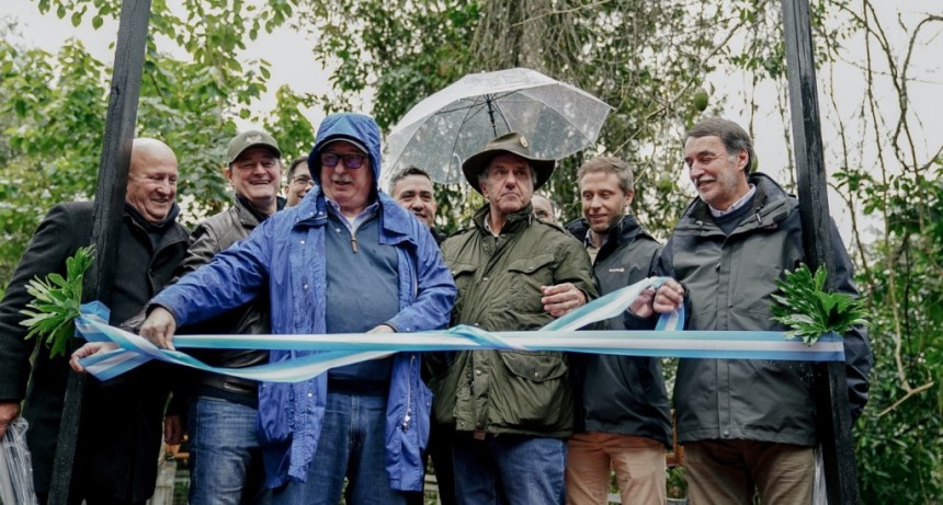 Misiones: Passalacqua y Scioli habilitaron las pasarelas de la Garganta del Diablo en el Parque Nacional Iguazú 