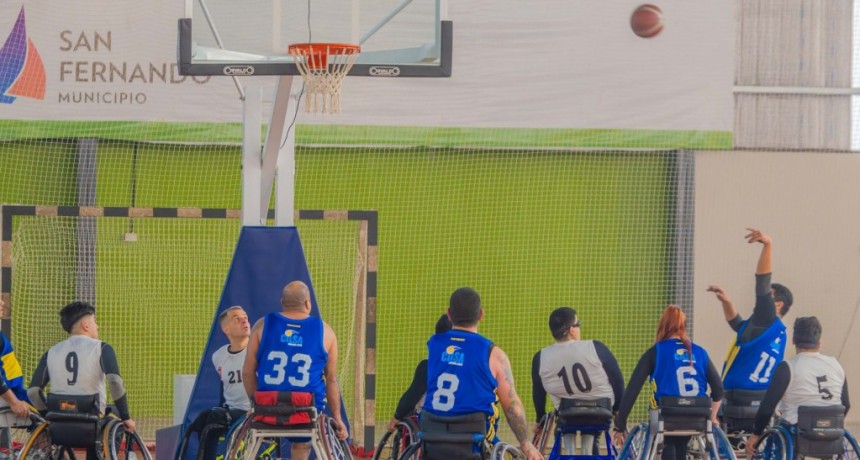 San Fernando: ADU clasificó a una nueva etapa de la Liga Nacional de Básquet en Silla de Ruedas