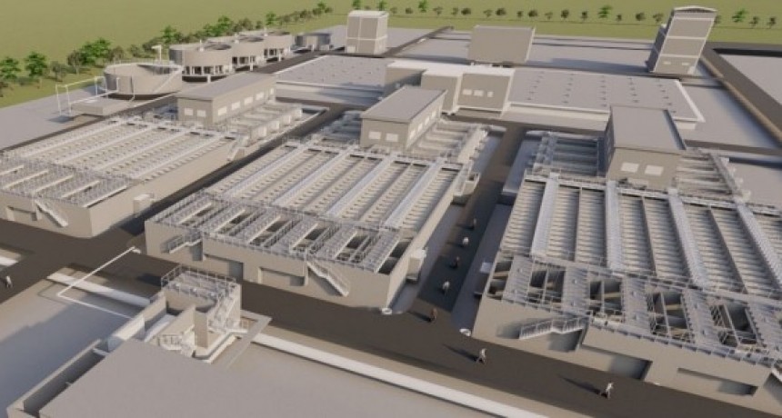 La Provincia construye la nueva Planta Potabilizadora para la Región Capital