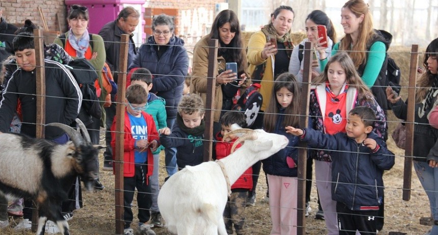 Mercedes: Vivero Biotecnológico sigue recibiendo a las familias en vacaciones