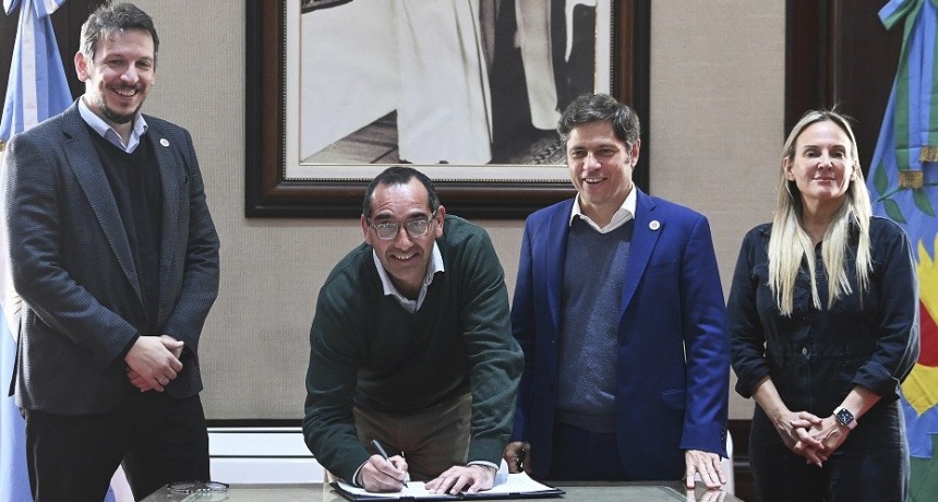 Azul: Sombra firmó un leasing con el gobierno provincial para la compra de bienes de capital