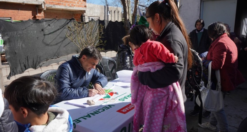 E. Echeverría: Continúan las jornadas de inscripción al Plan Más Vida en el distrito 