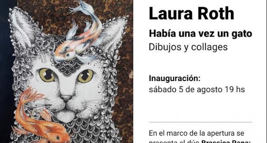 Azul: Se presentará la muestra “Había una vez un gato” en el López Claro