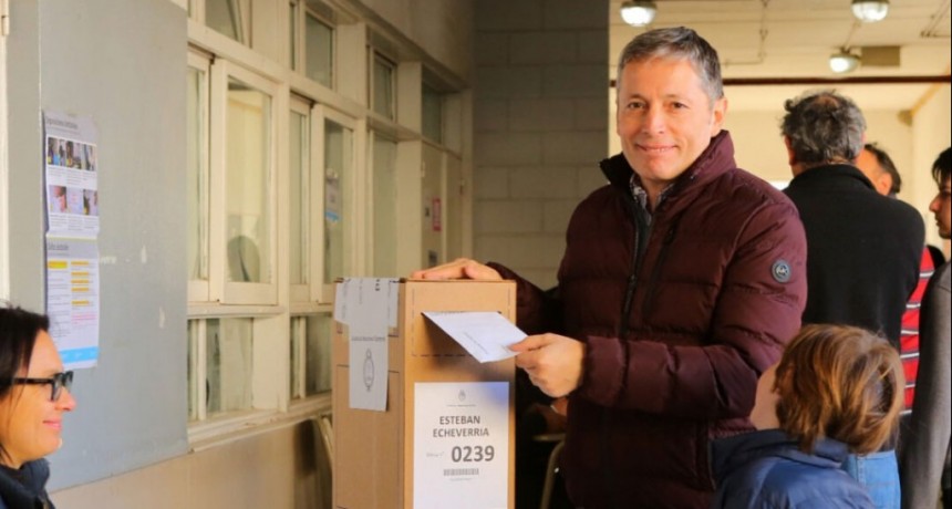 E. Echeverría: Con el 39% de los votos, Unión por la Patria se impone con comodidad en el distrito