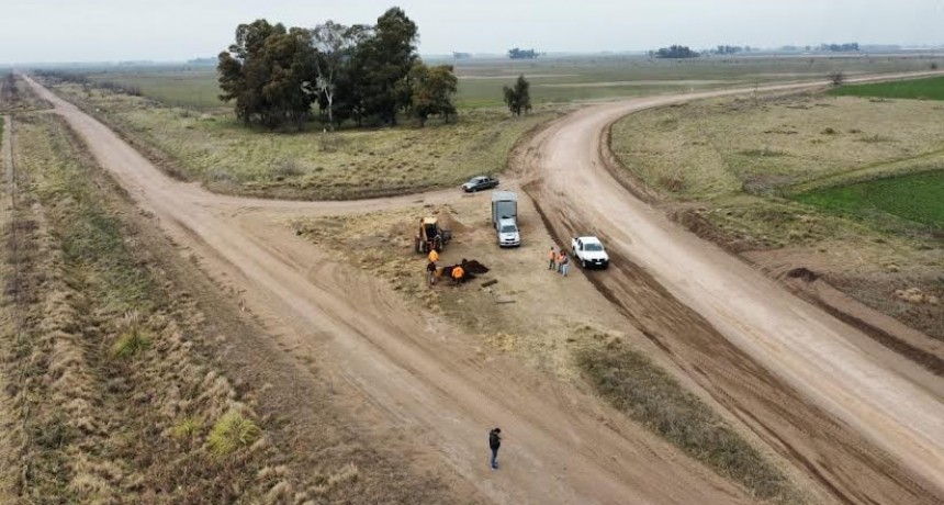 Bolívar: El Municipio finalizó la obra de mejoramiento del acceso a Ibarra 