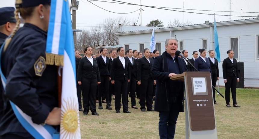 Pergamino: El Intendente Martínez inauguró la Escuela de Policía