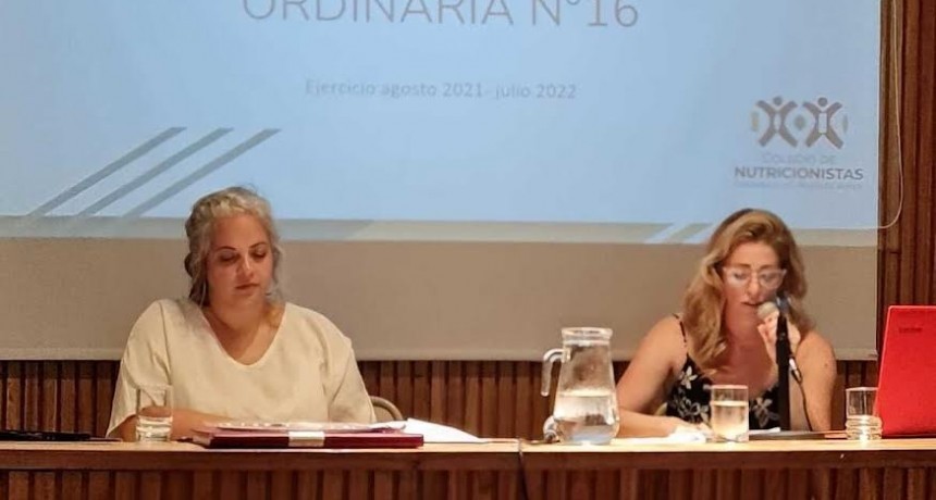 La Justicia le dio la razón a la presidenta del Colegio de Nutricionistas bonaerense y se realizará la Asamblea General Ordinaria
