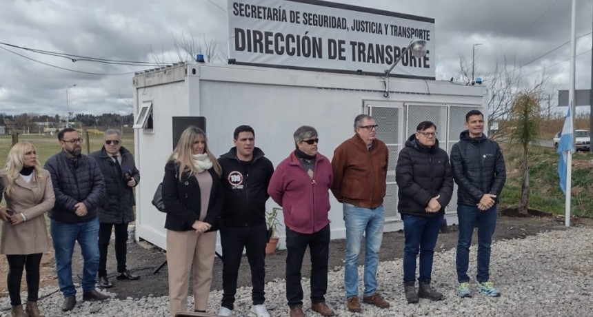 Gral. Rodríguez: El intendente García encabezó la inauguración de la nueva sede de la Dirección de Transporte