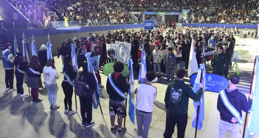 Malvinas Argentinas: Se realizó la apertura de las Olimpíadas Malvinenses