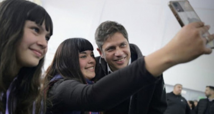 Kicillof inauguró el nuevo edificio de la Escuela Secundaria N°10 de Ezeiza