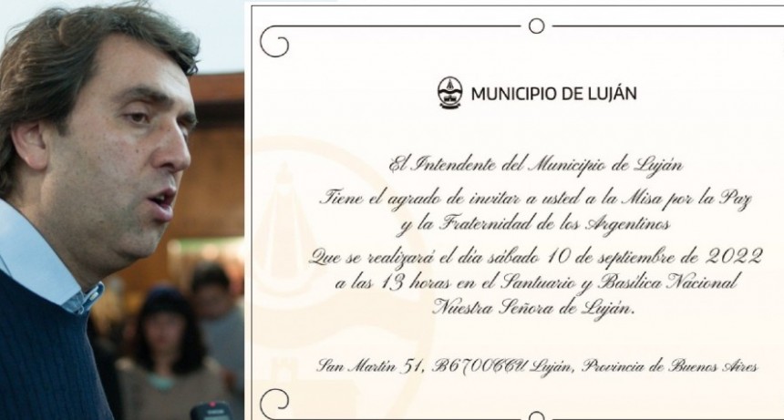 Leonardo Boto: “Esta misa busca generar un pequeño gran paso en la búsqueda del diálogo en los argentinos”