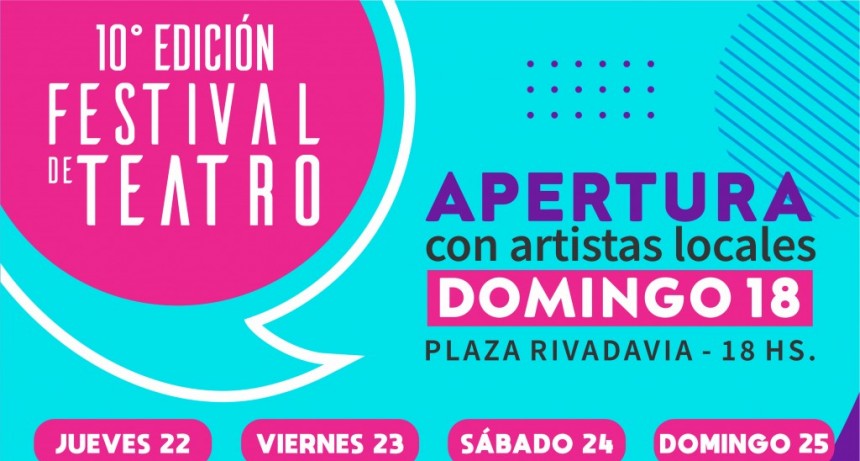 Lincoln se prepara para vivir el Festival de Teatro 2022