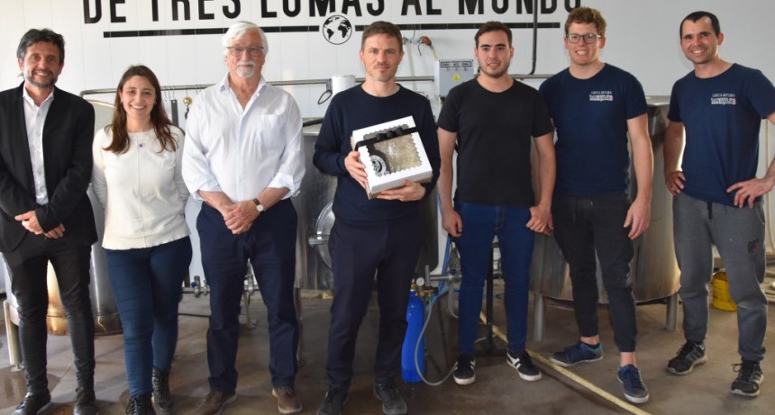 Tres Lomas: El Ministro de Producción Bonaerense visitó el distrito 