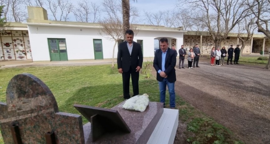 Aniversario de Cacharí: El intendente de Azul encabezó el homenaje a sus fundadores
