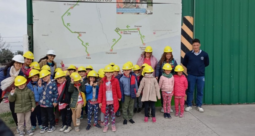 Tres Arroyos: Alumnos del Jardín N°918 visitaron la Planta de Reciclado de Residuos 