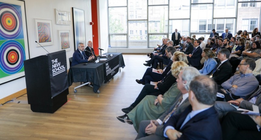 Alberto Fernández: “Tenemos que exigir la paz para empezar a construir un mundo que nos incluya”