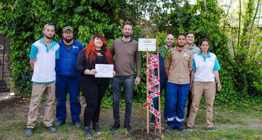 Hurlingham: El municipio cumplió el objetivo de plantar 1500 árboles
