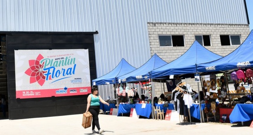 Moreno inaugura la Fiesta Provincial del Plantín Floral 2022 