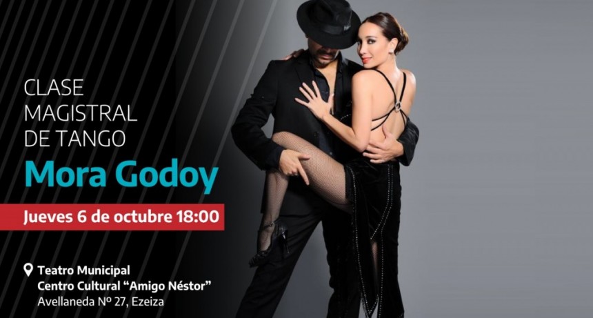 Ezeiza: La bailarina  Mora Godoy brindará una Master Class gratuita y abierta a todo público