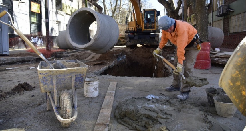 San Martín: Avanza la construcción del Aliviador Saavedra en el centro