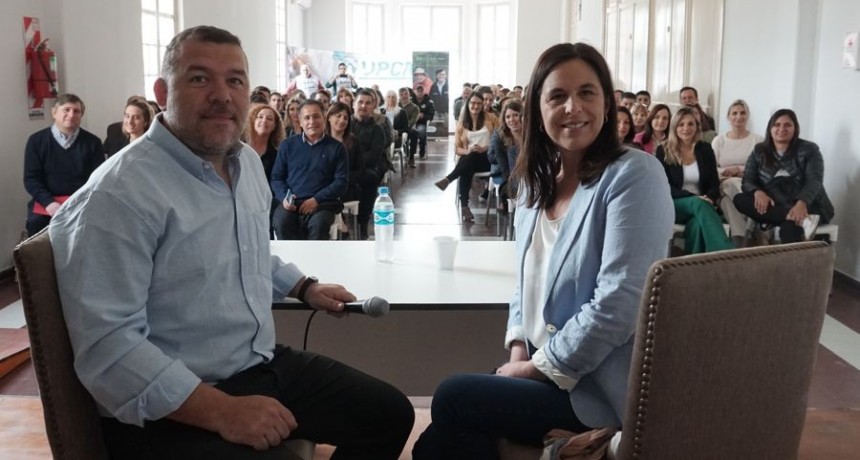 Marina Moretti participó de la presentación del “IPS en tu gremio” en Junín 
