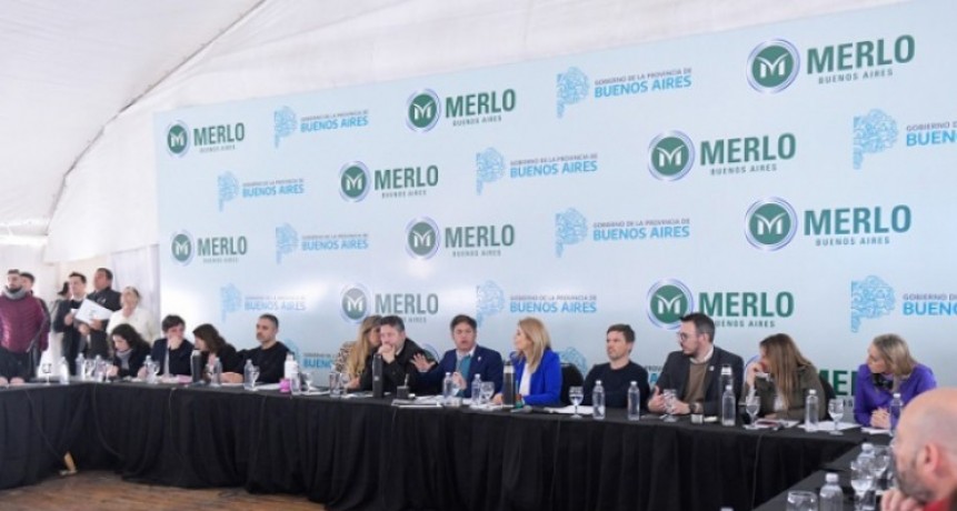 Kicillof encabezó una reunión con empresarios bonaerenses en Merlo