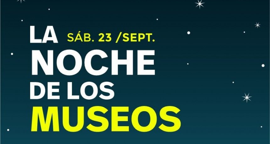 Azul: Se realizará una nueva edición de “La Noche de los Museos”