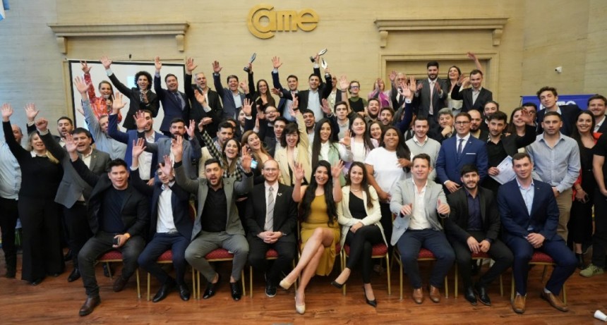 Un emprendedor rionegrino ganó el Premio Joven Empresario Argentino 2023 que entrega CAME