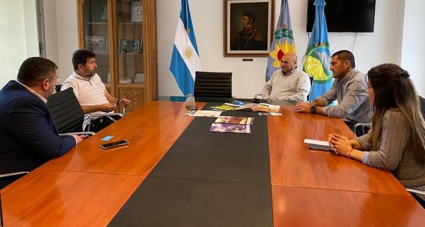 Balcarce: Reino recibió al representante de OVOP Argentina  