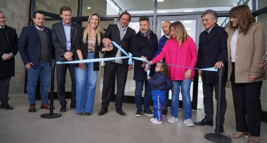 Merlo: Menéndez inauguró un nuevo módulo en el campus de la UNO 