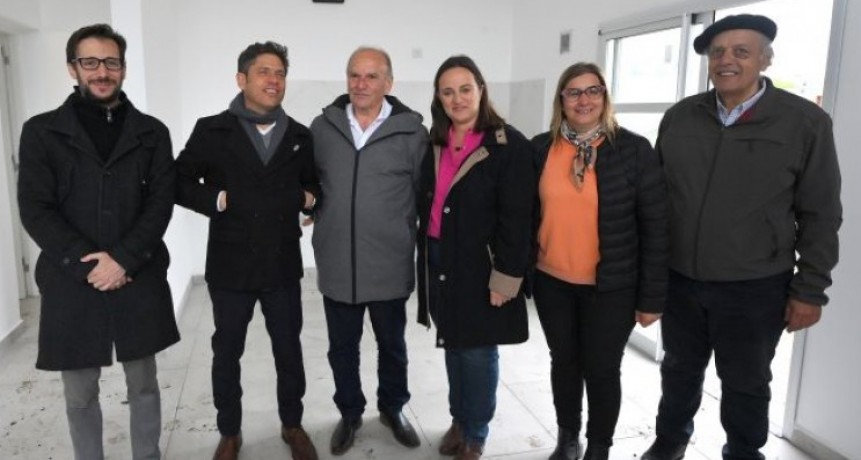 Kicillof recorrió los avances de obras de infraestructura en General Lavalle