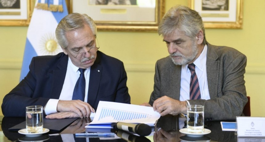 El presidente se reunió con investigadores e investigadoras del CONICET