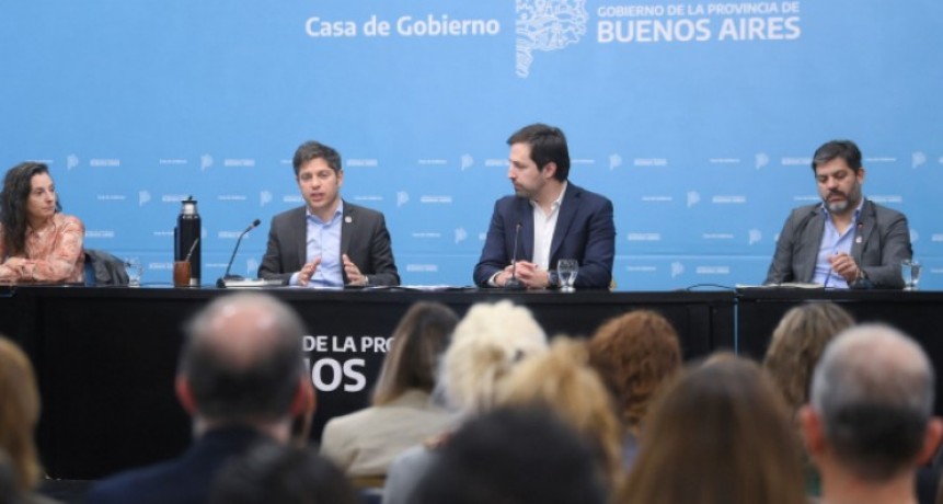 Kicillof y Kreplak presentaron la campaña bonaerense de prevención frente al dengue