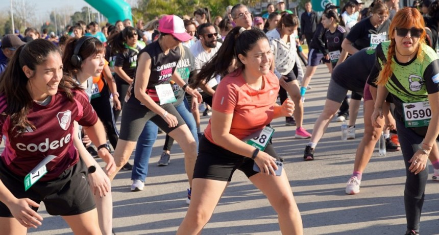 Merlo: Se realizó la carrera barrial “Tu Vida Vale Mucho” 