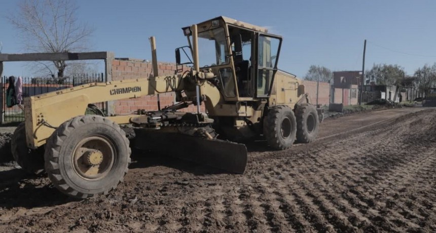 La Matanza: El Municipio avanza con la pavimentación en distintas localidades del distrito