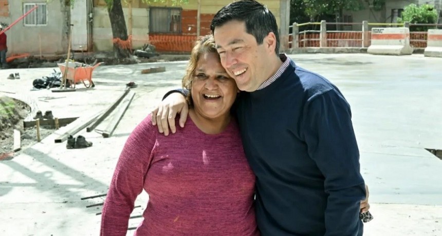 Malvinas Argentinas: Nardini supervisó los trabajos que se están realizando en Tierras Altas 