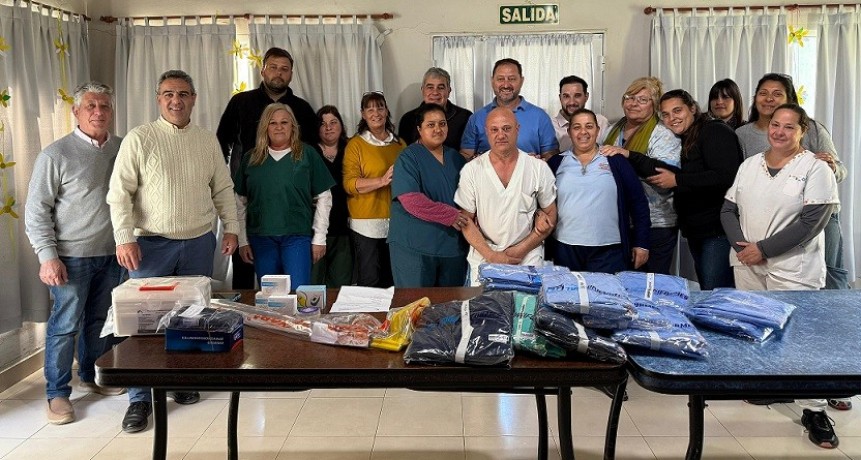 Lincoln: Entregan insumos para la Unidad Sanitaria y herramientas de trabajo en las delegaciones