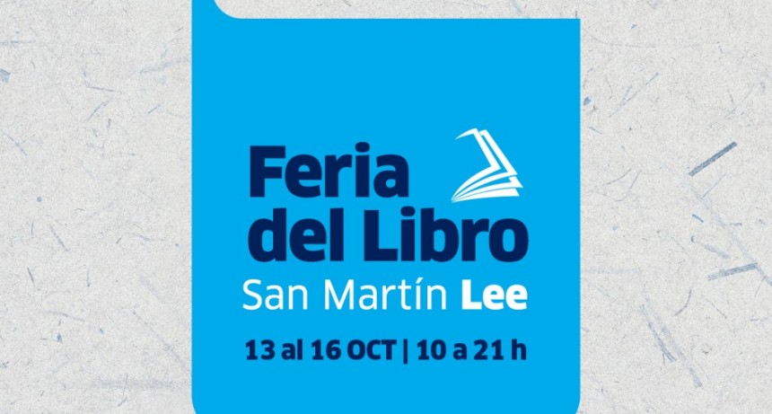 San Martín: Se viene la primera Feria del Libro del partido