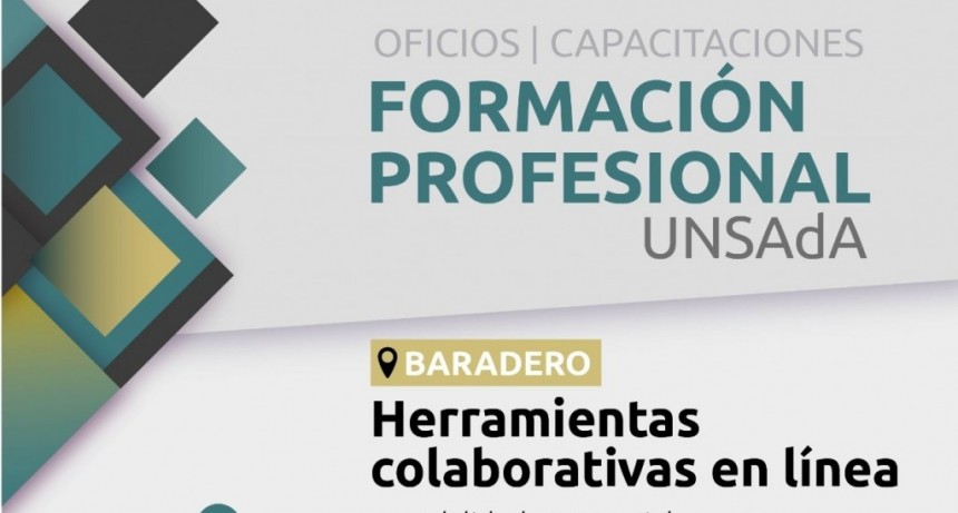 Baradero: Está abierta la inscripción para el programa universitario de Formación de Herramientas Colaborativas en Línea 