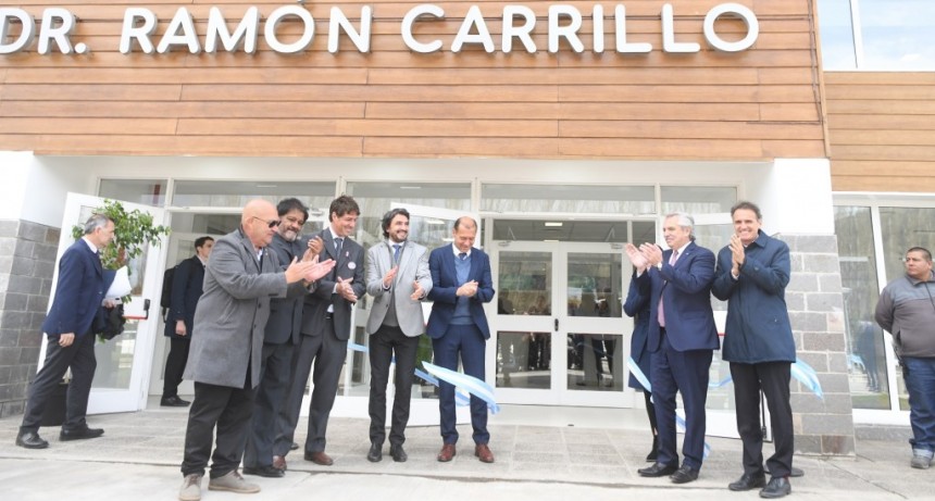 Alberto Fernández inauguró el Hospital de Mediana Complejidad Dr. Ramón Carrillo en Neuquén