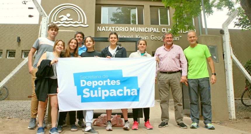 Suipacha: Jóvenes nadadores del distrito viajaron a competir a Miramar 