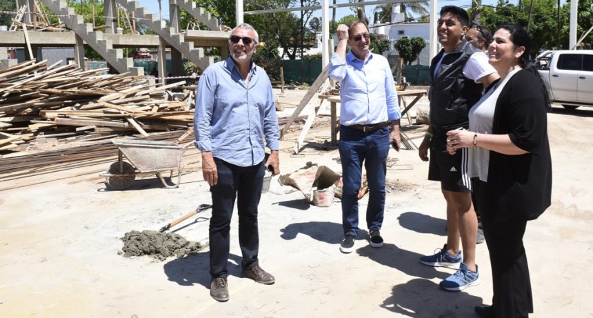 Tigre: El Municipio avanza con la obra del nuevo microestadio en Don Torcuato