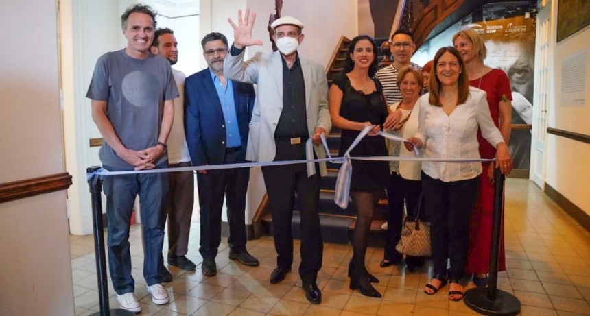 San Martín inauguró la exposición “Único” de David Siqueiros 