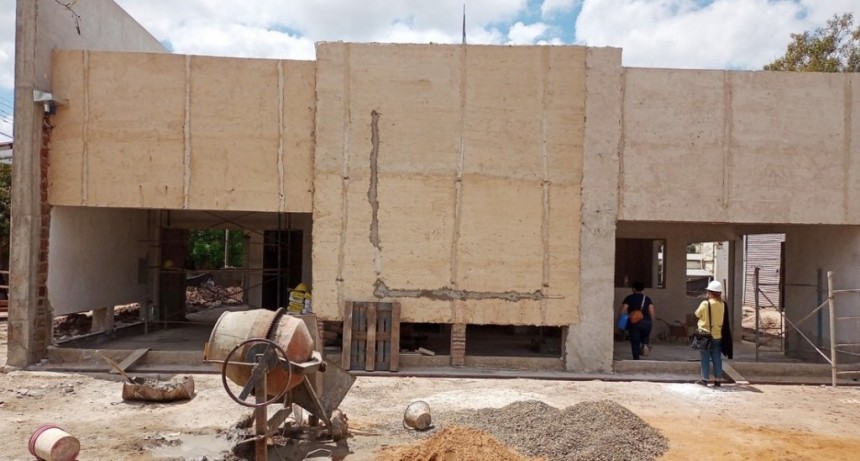 Corrientes: Avanzan los trabajos de ampliación del Hospital “Samuel W. Robinson” de Monte Caseros