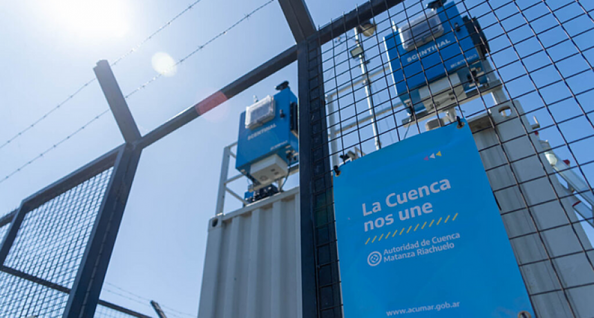 ACUMAR incorporó cinco microestaciones de monitoreo ambiental para la Cuenca Matanza Riachuelo
