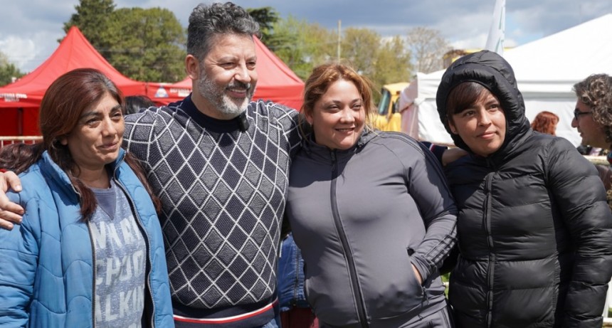 Merlo: Gustavo Menéndez recorrió el “Operativo Cuidarte” 