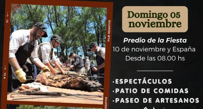 Puan: Se realizará la 5° Fiesta del Asado Criollo